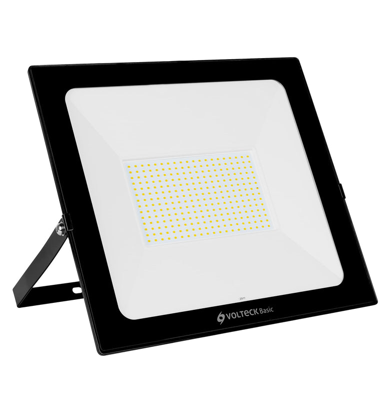 Reflector ultra delgado LED, 200W, luz calida,Volteck Basic Volteck 28095 REF-406LC