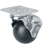 Rodaja esferica, 50 mm con placa Fiero 44391 RO-50P