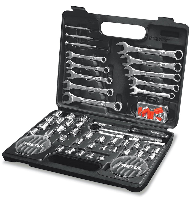 Set de herramientas para mecanica, 100 piezas, Pretul Pretul 22980 SET-100