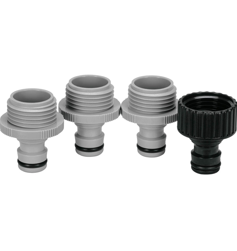 Set de 4 adaptadores para conectores click Truper 12730 SET-4AD