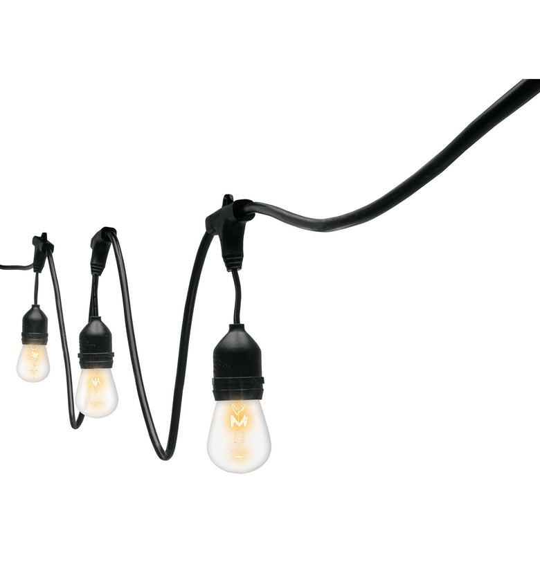 Serie de 24 luces incandescentes para exterior, 14.6m Volteck 49993 SL-14I