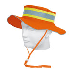 Sombrero alta visibilidad con reflejante, naranja Truper 14009 SR-600N
