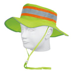 Sombrero alta visibilidad con reflejante, verde Truper 14010 SR-600V