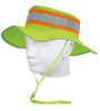 Sombrero alta visibilidad con reflejante, verde Truper 14010 SR-600V