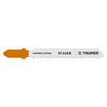 Segueta caladora,cortes rectos triplay, zanco t,12dpp,5pzas Truper 18130 ST-119-B