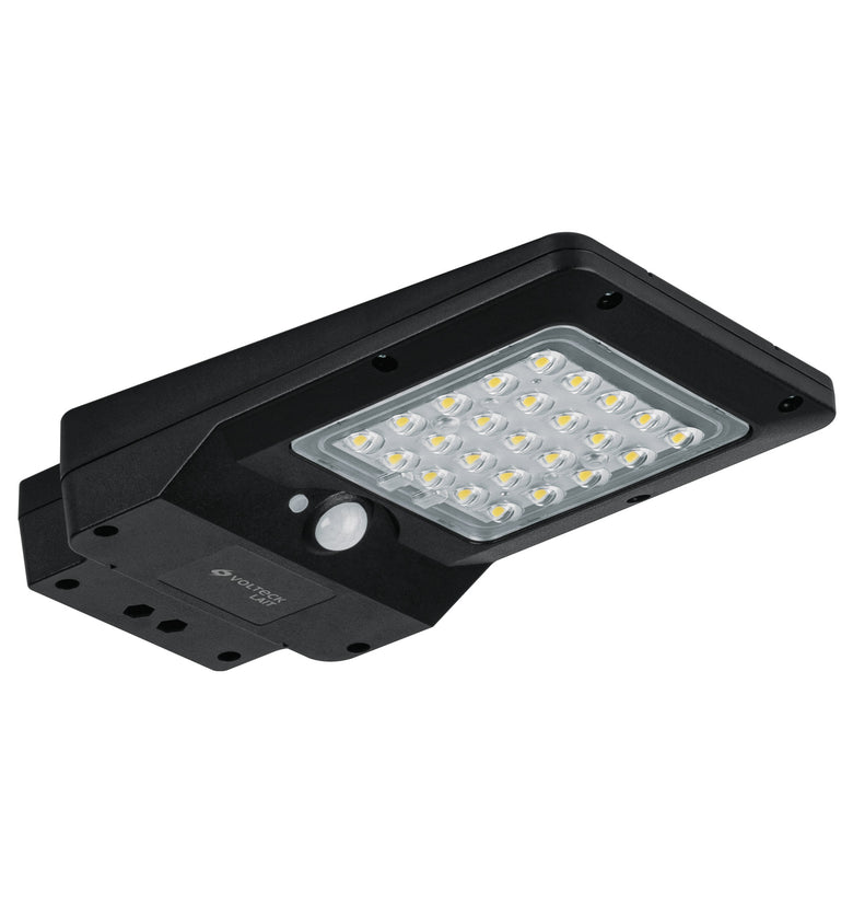 Luminario suburbano de LED 4 W con panel solar,  Volteck 46956 SUB-900L