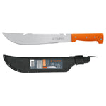 Machete tipo Rambo 12' cacha naranja Truper 15890 T-460-12X