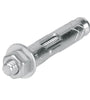 Taquete de expansion, 1/4' con tornillo, bolsa 4 pzas Fiero 44360 TAE-1/4T