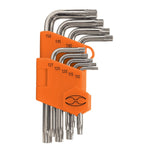 Juego de llaves Torx, 9 piezas Truper 15554 TORX-9