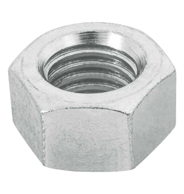 Tuerca de acero galvanizado hexagonal de 5/8', 25 pzas Fiero 44700 TUE-5/8